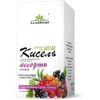Кисель АЛТАЙФЛОРА "Сладкая ягодка" Ассорти 20г №10 (стик) Алтайская чайная компания/Россия