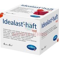 Бинт IDEALAST-HAFT фиксир. когезивный разм. 4м x 4см (эласт.) красный Пауль Хартманн/Германия