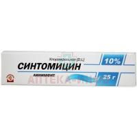 Синтомицин туба(линим.) 10% 25г №1 Алтайвитамины/Россия