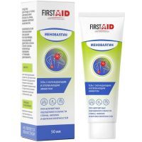 Гель МЕНОВАЛГИН Ферстэйд с охлаждающим и отвлекающим эффектом 50мл Алмаксфарм/Россия