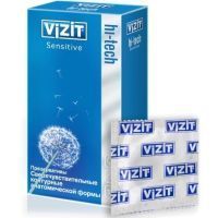 Презерватив VIZIT Hi-Tech Sensitive (сверхчувствительный) №12 Richter Rubber Technology/Малайзия