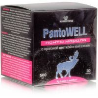 Пантовелл Панты марала с красной щеткой, витексом и крапивой капс. №30 Хелпер Мед/Россия