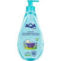 Пенка детская AQA baby д/купания успокаивающая с экт. лаванды 400мл Уник косметик/Россия