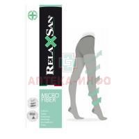 Колготы COLLANT Relaxsan с микрофиброй 140den разм. 4 (черн.) Calze/Италия