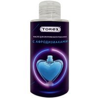 Масло TOREX д/эротического массажа с афродизиаками 150мл Бергус