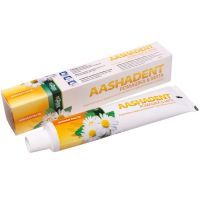 Зубная паста AASHA HERBALS Ромашка и мята 100г Cosme Dream International Pvt .Ltd/Индия