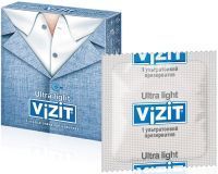 Презерватив VIZIT Ultra Light (ультратонкие) №3 Richter Rubber Technology/Малайзия