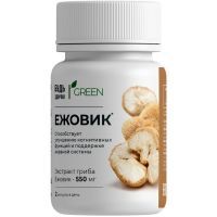 БУДЬ ЗДОРОВ! Грин Ежовик комплекс капс. 506мг №60 Квадрат-С/Россия