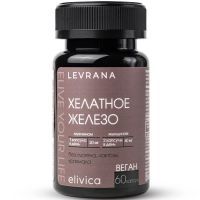 ELIVICA Хелатное железо капс. №60 Леврана/Россия