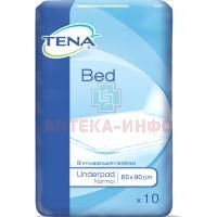 Простыни TENA Bed Normal Underpad 60 х 90см №10 Essity Operations Polаnd Sp.z.o.o/Польша