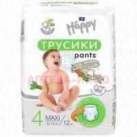 Подгузники-трусики BELLA HAPPY Maxi №12 TZMO S.A./Польша