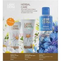 Крем ЛИБРИДЕРМ с Ромашкой д/лица увлажн. 75мл + лосьон д/макияжа васильк. 200мл + пилинг-скатка с ромашкой 75мл Стилмарк/Белорусия