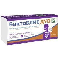 БактоБЛИС Дуо таб. д/рассас. №10 Medico domus/Сербия