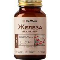 DR WHITE Бисциглинат железа капс. №60 Нутрилент/Россия