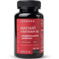ELIVICA Магний и вит. В6 капс. №120 Леврана/Россия