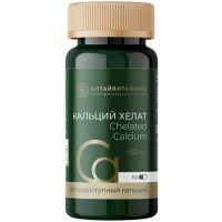 Кальций Хелат капс. №60 (банка) Алтайвитамины/Россия