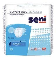 Подгузники для взрослых SUPER SENI Classic Small №10 TZMO S.A./Польша