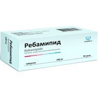 Ребамипид таб. п/пл. об. 100мг №90 Обнинская химико-фармацевтическая фабрика/Россия