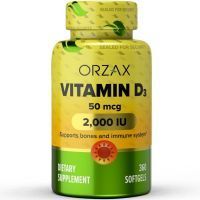 Орзакс Витамин Д3 2000МЕ капс. №360 Bender Saglik Hizmetleri Tic. L.S./Турция