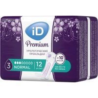 Прокладки урологические ID Premium Normal №12 Ontex/Бельгия