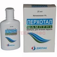Перхотал фл.(шамп.) 1% 25мл Gepach International/Индия