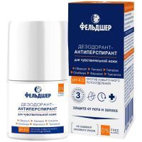 Дезодорант ФЕЛЬДШЕР д/чувствит. кожи п/избыточном потоотделении 50мл Народные промыслы/Россия