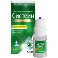 Систейн Ультра фл.-кап. (капли глазн.) 10мл Alcon Laboratories Inc./США Систейн Ультра фл.-кап. (капли глазн.) 10мл Alcon Laboratories Inc./США
