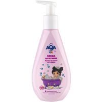 Пенка для купания AQA baby KIDS девочек Интенсивное питание 250мл Уник косметик