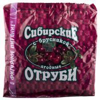 Отруби "Сибирские" пшеничные пак. 200г (брусника) Сибирская Клетчатка
