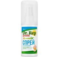 Средство ДОКТОР РЕП (Dr. Rep) Бэби Дэта Аква 2в1 от комаров с 9мес. 100мл д/детей (спрей) Химик/Россия
