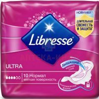 Прокладки гигиенические LIBRESSE Ultra Normal Soft №10 SCA Hygiene Products/Словакия