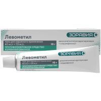 Левометил мазь наружн. 10г Зеленая Дубрава/Россия