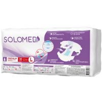 Подгузники для взрослых SOLOMED Premium Large №30 Фламинго/Россия
