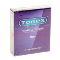 Презерватив TOREX ультратонкие глад. №3 Кит