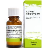 Натрия пикосульфат фл.(капли орал.) 7,5мг/мл 15мл Тульская ФФ/Россия