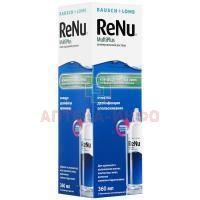 Раствор для контактных линз RENU Multi Plus 360мл с протеиновым очистителем-гидранатом Bausch & Lomb Incorporated/Италия