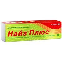 Найз Плюс туба(гель д/наружн. прим.) 50г №1 Dr.Reddys Laboratories/Индия