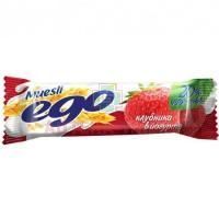 Батончики мюсли EGO клубника в йогурте 25г I.D.C. Lolly/Словакия
