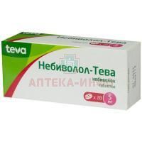 Небиволол-Тева таб. 5мг №28 Teva Pharmaceutical Works/Венгрия
