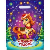 Пакет "Бурка", с вырубной ручкой, 30х40см 1шт