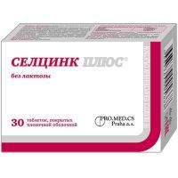 Селцинк плюс таб. п/пл. об. №30 Biomedica Spol/Чехия