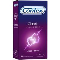 Презерватив CONTEX №6 Classic (силикон. смазка) Reckitt Benckiser/Великобритания