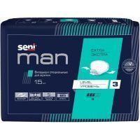 Вкладыши урологические Сени Мен (SENI MAN) Extra LEVEL 3 №15 TZMO S.A./Польша