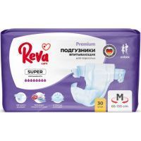 Подгузники для взрослых Reva Care Super разм. М №30 Quanzhou Tianjiao Lady & Babys Hygiene Supply/Китай