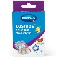 Лейкопластырь COSMOS Aqua Забава прозрачн. с рис. (2 разм.) №12 Пауль Хартманн/Германия