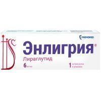 Энлигрия шприц-ручка(р-р д/подкожн. введ.) 6мг/мл 3мл №1 Биохимик/Россия