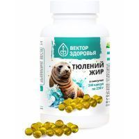 Тюлений жир "Вектор Здоровья" капс. №240 Простые решения/Россия