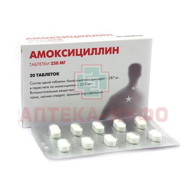 Амоксициллин 500 мг фото упаковки