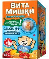 Витамишки Calcium+ (вит. D) д/зубов и костей пастилки жев. №60 J.Luehders/Германия/Фармтек/Россия