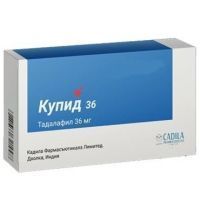 Купид 36 таб. п/пл.об. 20мг №2 Cadila Pharmaceuticals/Индия